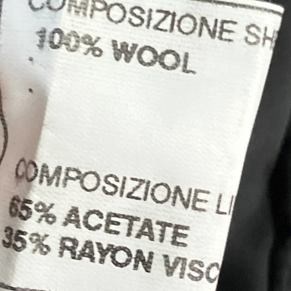 Tom James X Loro Piana 42 S Gray Storm System Rain Wind‎ Over Coat Jacket
